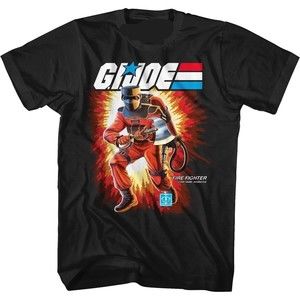 Box Art Barbecue GI Joe T-Shirt Classic Military Action Hero Fan Graphic Tee 05